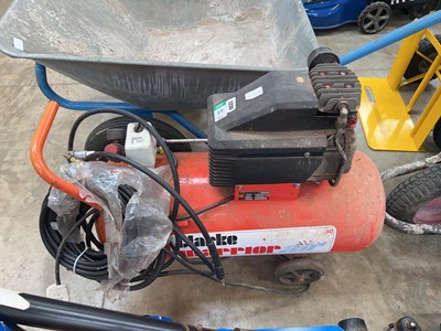 Lot 2230 - Clarke Warrior 240V air compressor
