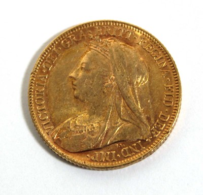 Lot 412 - A Victorian sovereign dated 1898, Melbourne mint