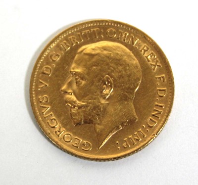 Lot 414 - A half sovereign dated 1912