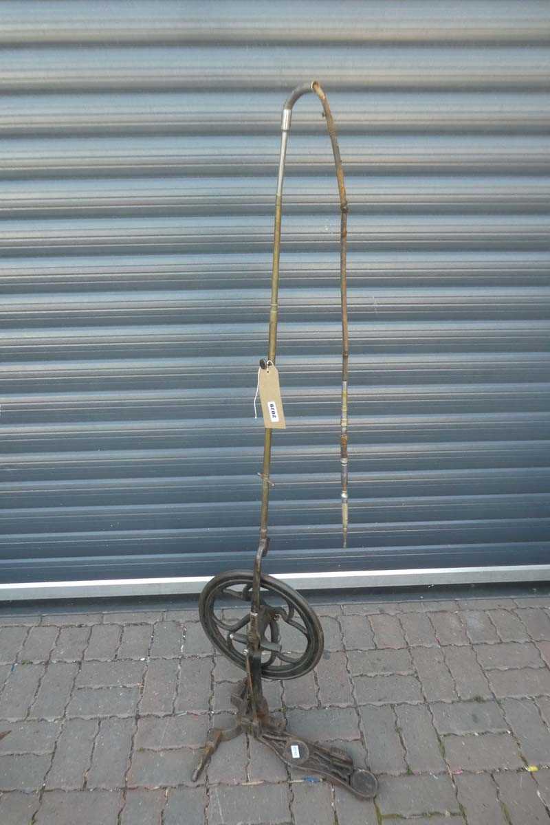 Lot Victorian foot operated Dentist drill