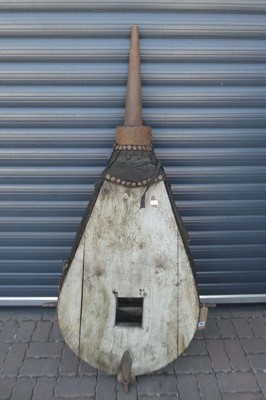 Lot Large Oversized Black Smith's Forge Bellow