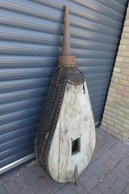 Lot Large Oversized Black Smith's Forge Bellow