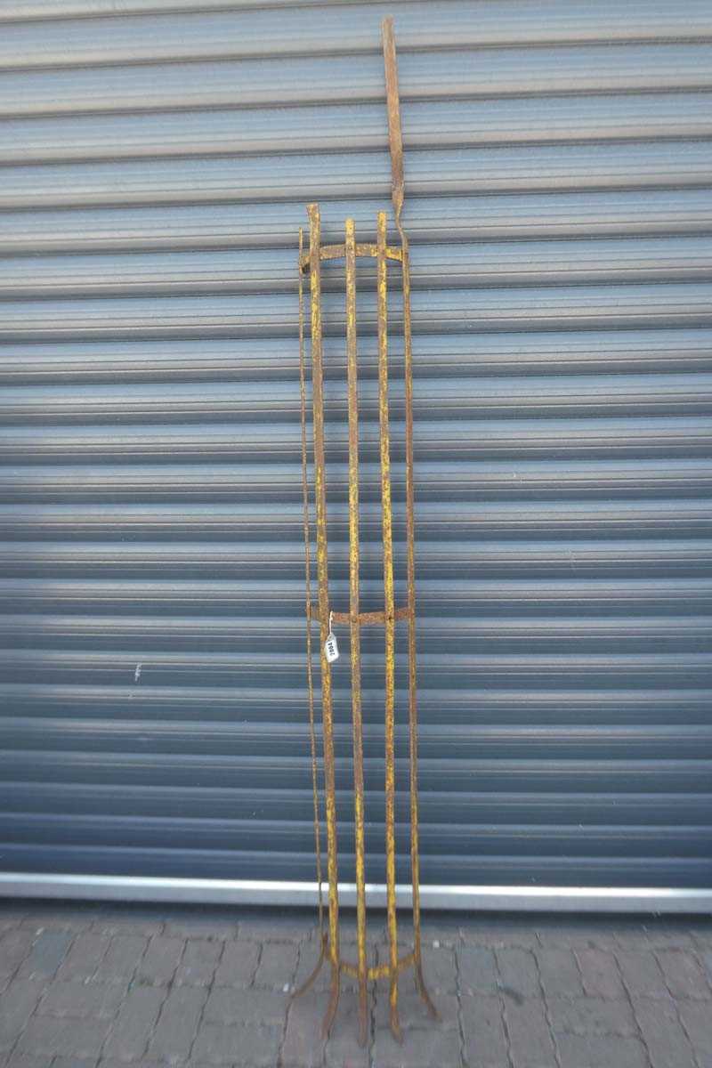 Lot Victorian Wrought Iron tree guard