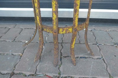Lot Victorian Wrought Iron tree guard