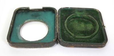 Lot 457 - A silver plated open face 'Goliath' pocket...