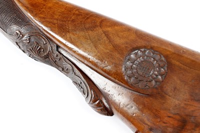 Lot 340 - (S58) A Fine .400 Swiss Percussion Park Rifle...