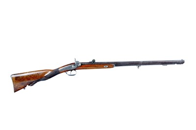 Lot 340 - (S58) A Fine .400 Swiss Percussion Park Rifle...