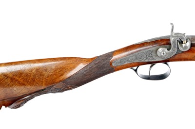 Lot 340 - (S58) A Fine .400 Swiss Percussion Park Rifle...