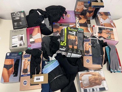 Lot 1956 - Mixed lot of mens and womens underwear, bras,...