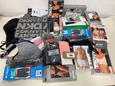 Lot 1963 - Mixed lot of mens and womens underwear, socks,...