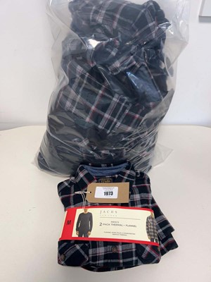 Lot 1973 - Approx. 10 men's Jachs NY thermal and flannel...
