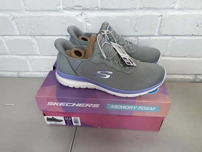 Lot Boxed pair of Skechers hands free swift fit...
