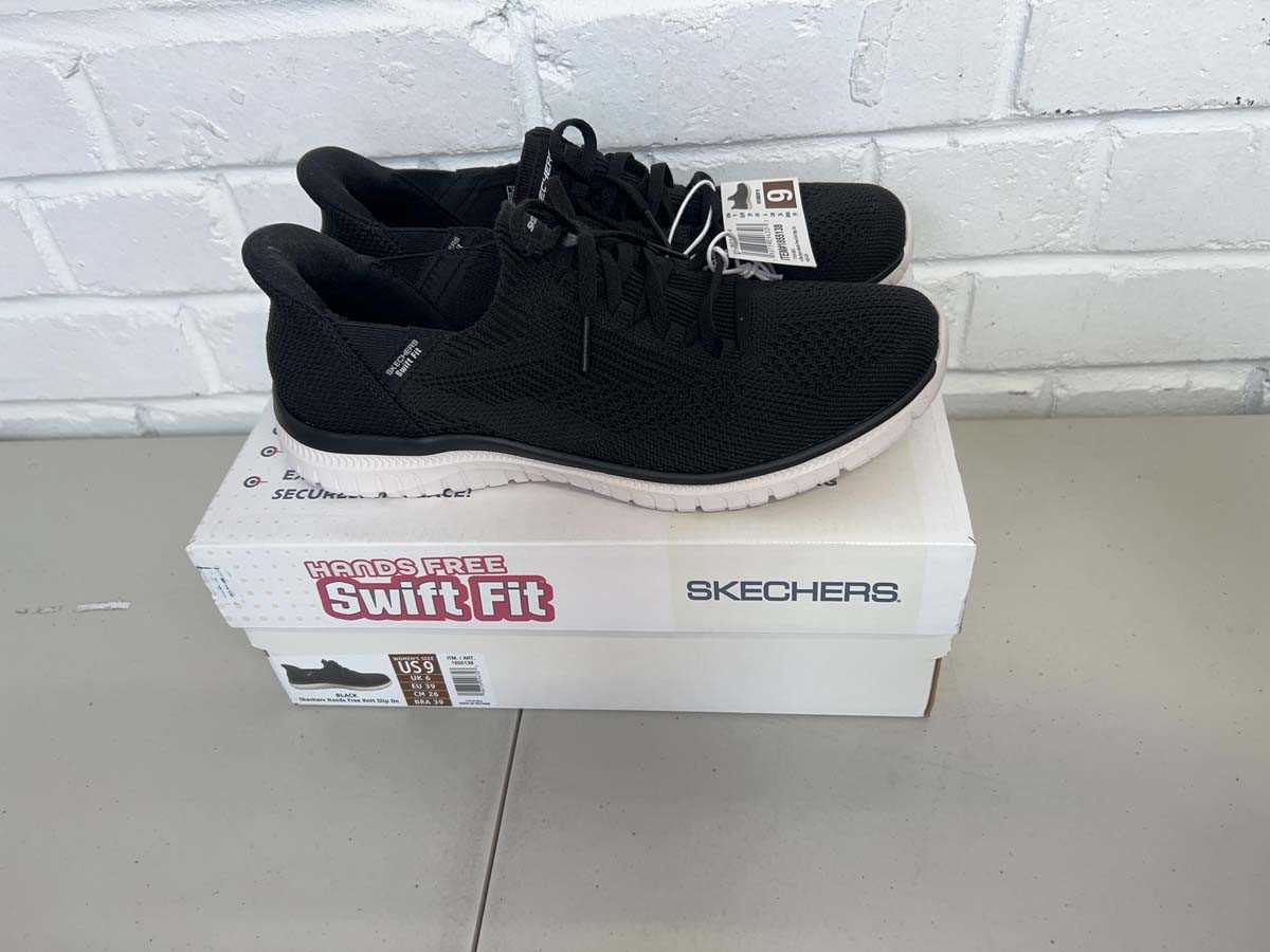 Lot Boxed pair of Skechers hands free swift fit...