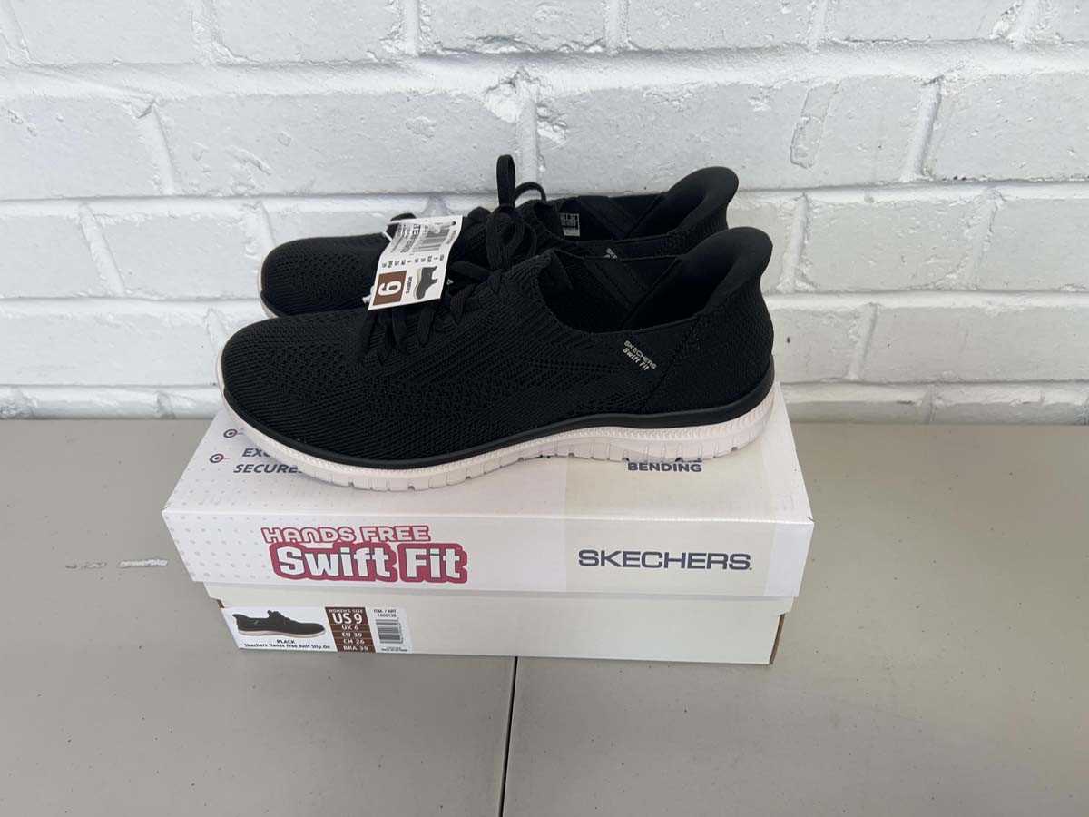 Lot Boxed pair of Skechers hands free swift fit...