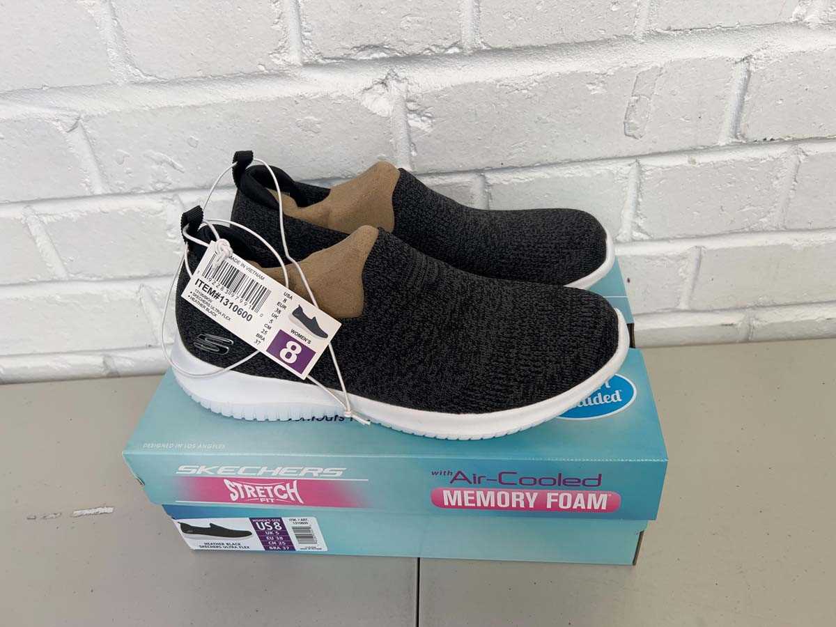 Lot Boxed pair of Skechers ultra flex memory foam...