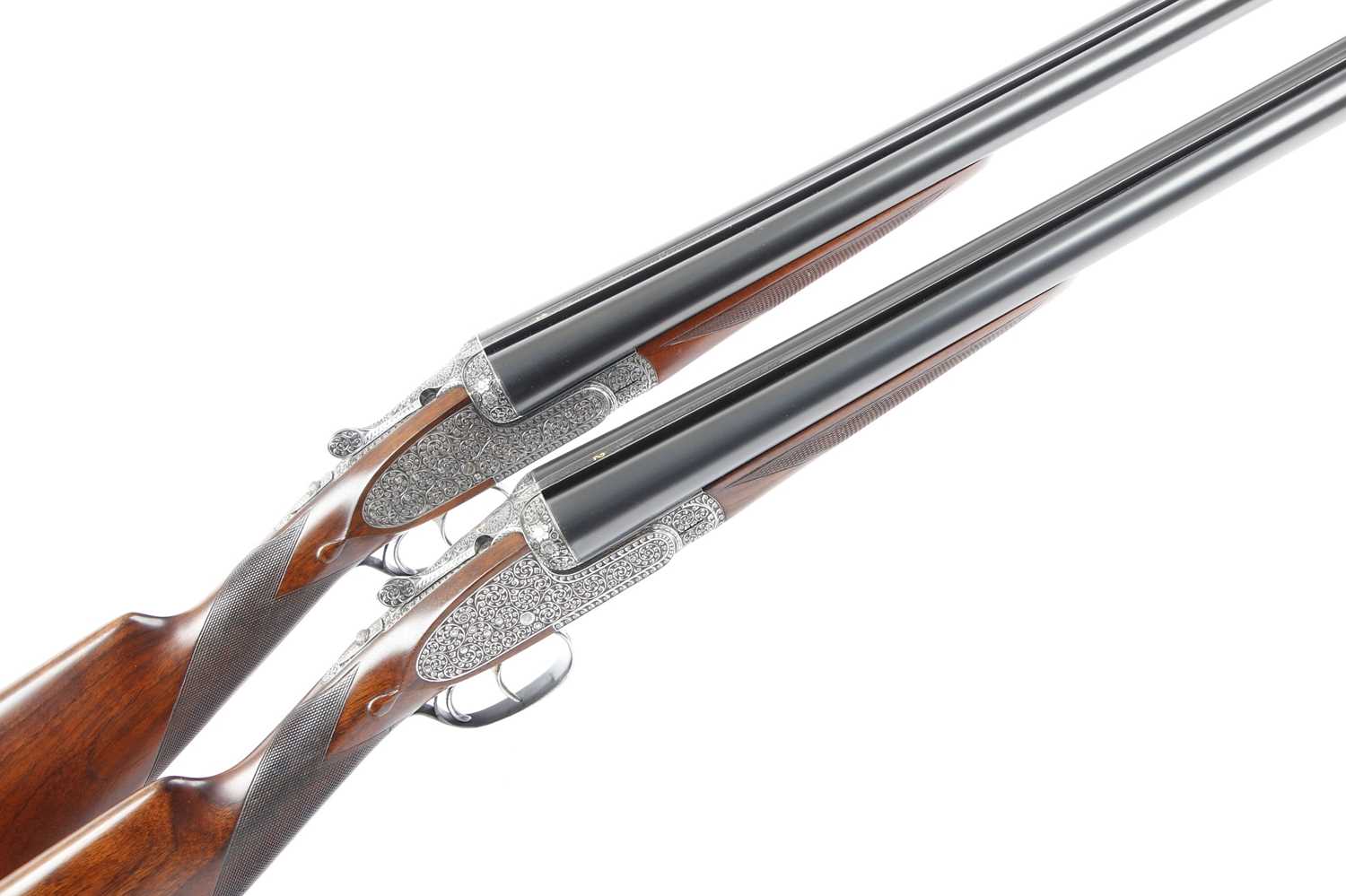 Lot 805 - (S2) An Exceptional Pair of 12 bore AYA No.1...