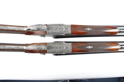 Lot 805 - (S2) An Exceptional Pair of 12 bore AYA No.1...
