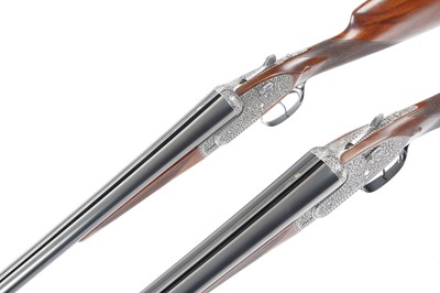 Lot 805 - (S2) An Exceptional Pair of 12 bore AYA No.1...