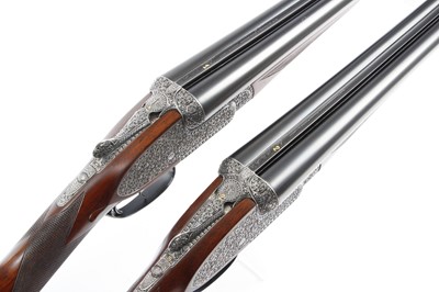 Lot 805 - (S2) An Exceptional Pair of 12 bore AYA No.1...