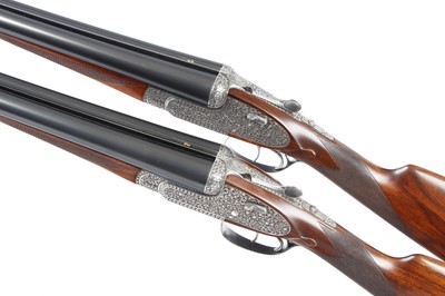 Lot 805 - (S2) An Exceptional Pair of 12 bore AYA No.1...