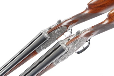 Lot 805 - (S2) An Exceptional Pair of 12 bore AYA No.1...