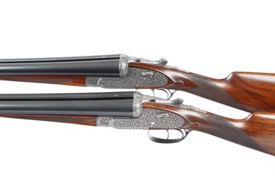 Lot 805 - (S2) An Exceptional Pair of 12 bore AYA No.1...