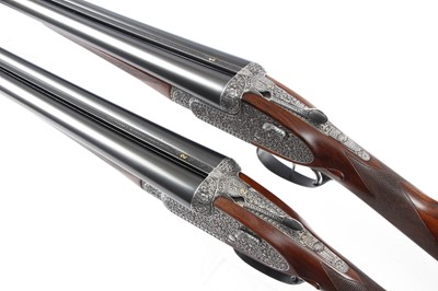 Lot 805 - (S2) An Exceptional Pair of 12 bore AYA No.1...