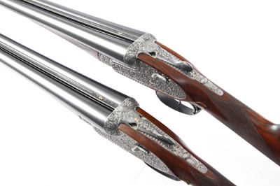 Lot 805 - (S2) An Exceptional Pair of 12 bore AYA No.1...