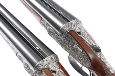 Lot 805 - (S2) An Exceptional Pair of 12 bore AYA No.1...