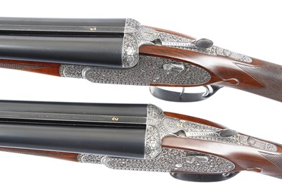 Lot 805 - (S2) An Exceptional Pair of 12 bore AYA No.1...