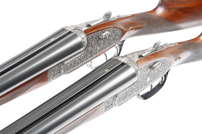 Lot 805 - (S2) An Exceptional Pair of 12 bore AYA No.1...