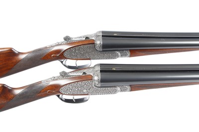 Lot 805 - (S2) An Exceptional Pair of 12 bore AYA No.1...