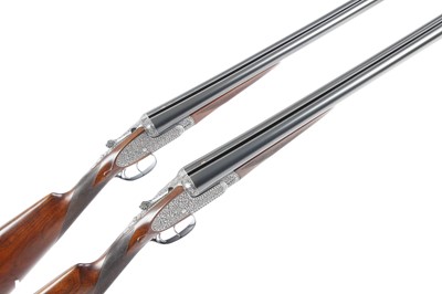Lot 805 - (S2) An Exceptional Pair of 12 bore AYA No.1...