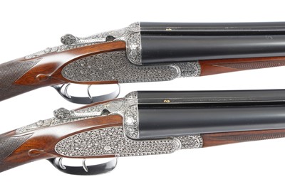 Lot 805 - (S2) An Exceptional Pair of 12 bore AYA No.1...