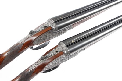 Lot 805 - (S2) An Exceptional Pair of 12 bore AYA No.1...