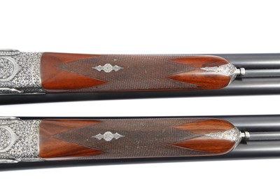 Lot 805 - (S2) An Exceptional Pair of 12 bore AYA No.1...