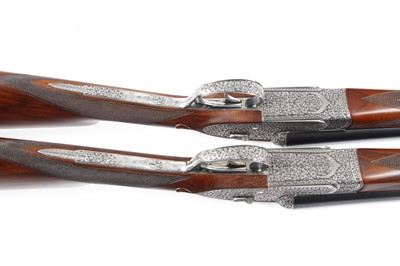 Lot 805 - (S2) An Exceptional Pair of 12 bore AYA No.1...