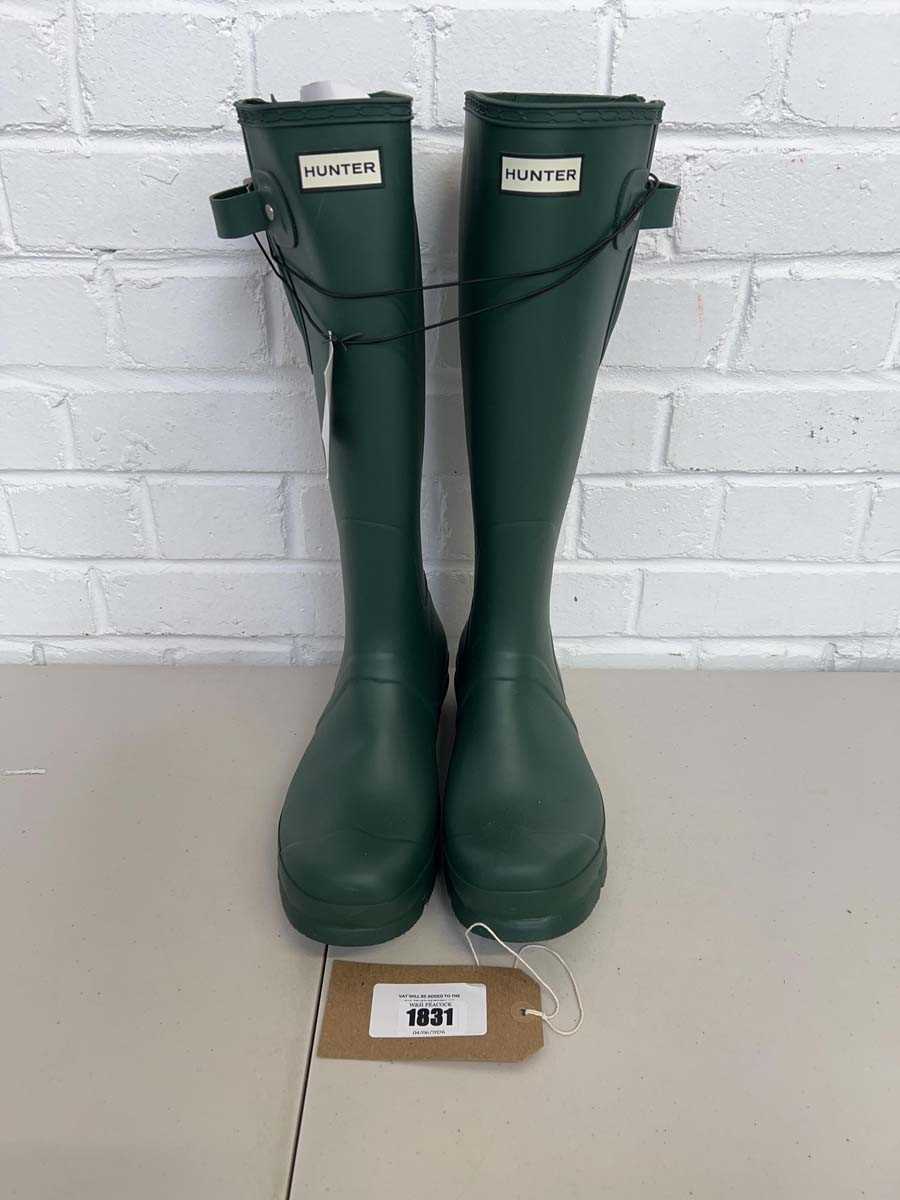 Lot Hunter cascade side wellies size UK 10