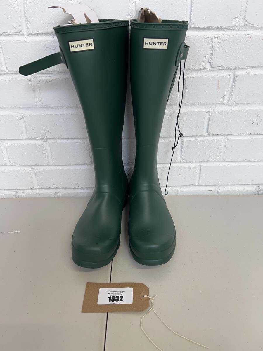 Lot Hunter cascade side wellies size UK 10