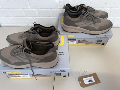 Lot x2 boxed pairs of Khombu waterproof hiker...