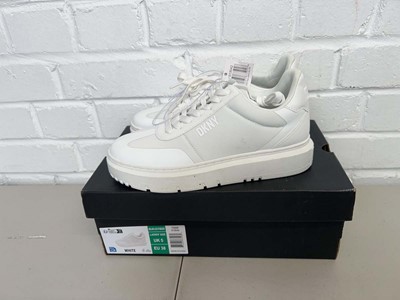Lot Boxed pair of DKNY trainers size UK 6.