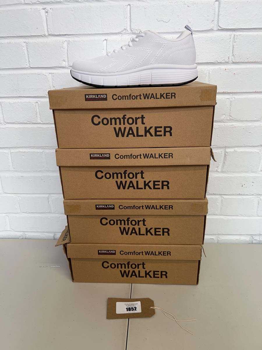 Lot x4 boxed pairs of Kirkland comfort walker...