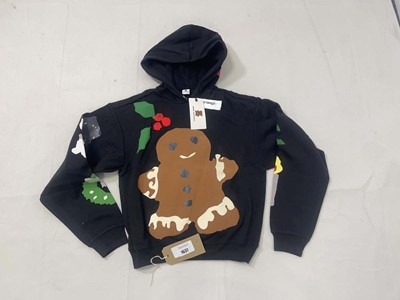 Lot 1637 - Skims Christmas theme hoodie size small