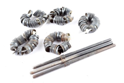 Lot 1550 - Three PH rods plus five set of used baffles...