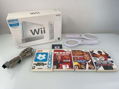 Lot 1178 - Nintendo Wii in box together with 4x games and...
