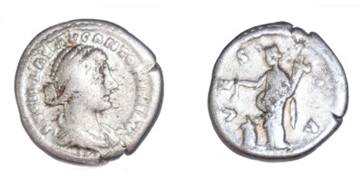 Lot Group of coins including 2x Lucius Verus...