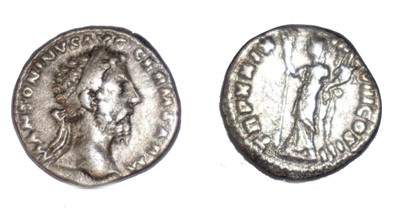 Lot Group of coins including 2x Lucius Verus...