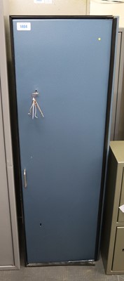 Lot 1404 - Eight gun air rifle security cabinet, with...