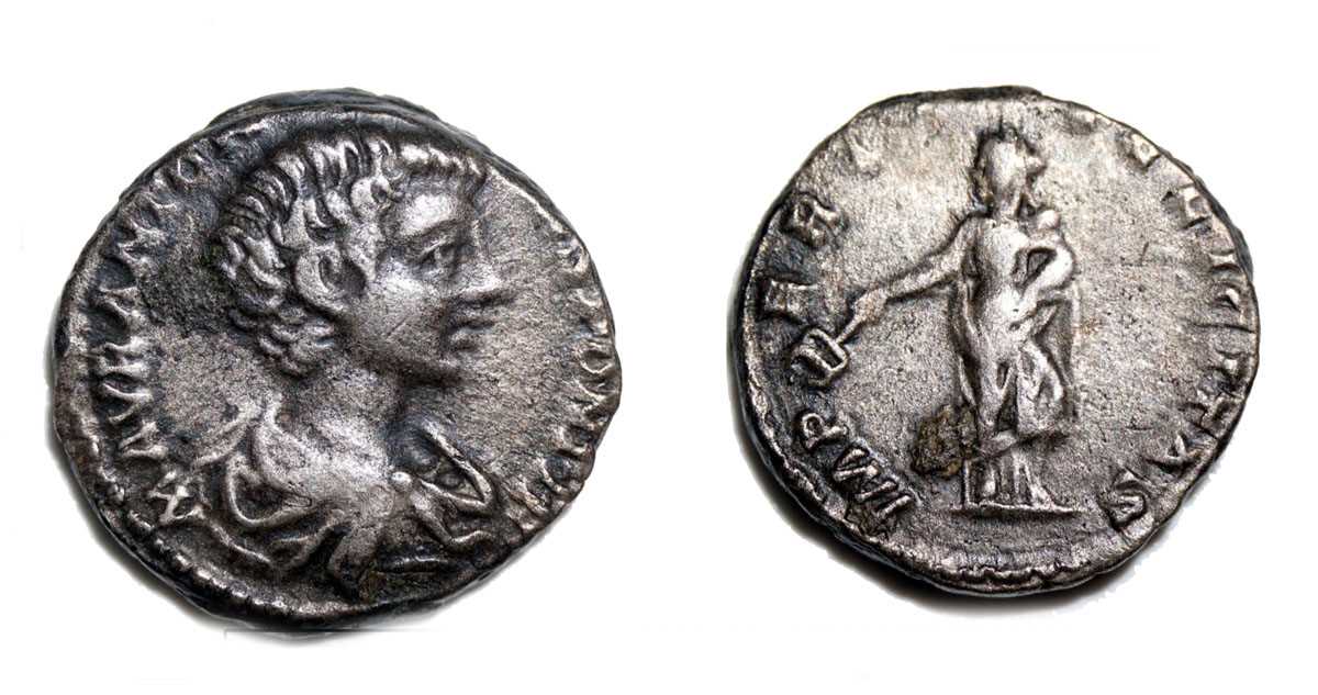 Lot 2x Caracalla denarius, 197 AD and 201 AD (both...