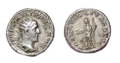 Lot Group of antoninianus roman coins (10),...